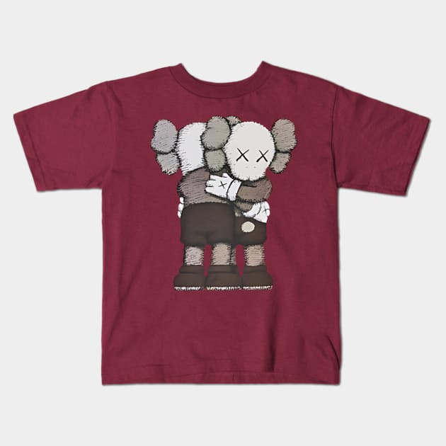 Kaws Design 12 Kids T-Shirt by NobleNotion